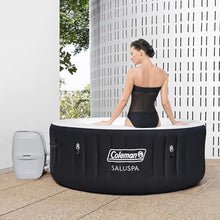 Coleman SaluSpa 4-Person Inflatable Hot Tub with 120 AirJets Black