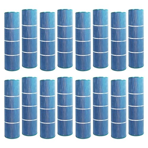 Hurricane Filters 16 Pack HF7489-04M Elite Aseptic Pool Filter Cartridge - Replacement for PA112, Unicel C-7489, Filbur FC-1275, Hayward Super-Star-Clear C-4500, C-4520, CX875XRE