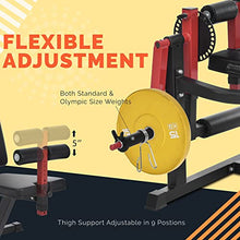 KOZYSFLER Leg Extension and Curl Machine Red