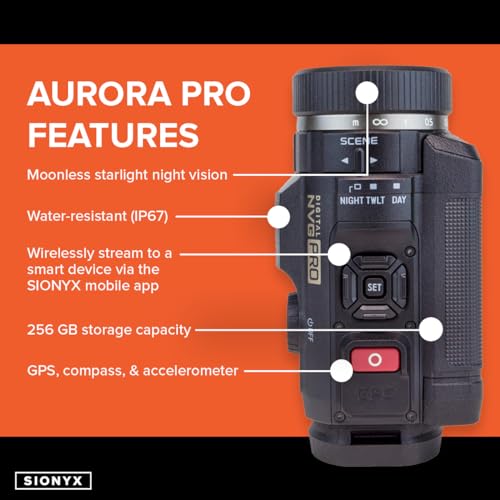 SiOnyx Aurora PRO I Full Color Digital Night Vision Camera with Hard Case Aurora Pro