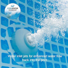 Intex 26647EG Krystal Clear 2800 GPH Sand Filter Pump for Above Ground Pools Bundled with OptiFlow 2 Pack Premium Pure Silica Filter Sand, 50 lb Bags