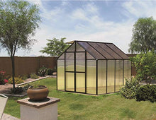 Monticello 8' x 8' Greenhouse Black