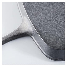 ntumLeap Wok Cast Iron Steak Skillet Grill Nonstick Steak Frying Garden Wok Induction Cooker for Gas Stoves and Vision