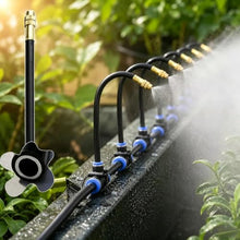 Adjustable Drip Irrigation Kit for Garden Watering, 5/16" Fast-Lock Tubing