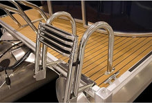 SAeWare Pontoon Marine Ladder Rear Entry Pontoon Telescopic Folding Swimming Pool Ladder Stainless Steel Pontoon Marine Inboard Ladders