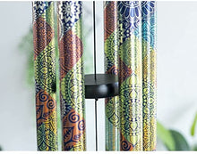 ZerHoc Wind Chime,Garden Wind Chimes for Garden Outdoor Deep Tone,45-Inch Memorial Large with 6 Heavy Tubes Outdoor for Garden Hanging Decoration Wind Chime Outdoor Decor