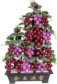 LSHAOBO Artificial Bonsai Tree Grape Decoration Office Home Chinese Bonsai Decoration