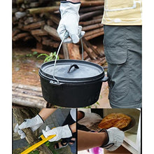 KMHJFXX BBQ Grill Glove Fireplace Microwave Roasting Cooking Mitts Welding Work Hand Protection Gifts Accessories