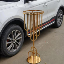 Wedding Flower Stand 2/5/6/10pcs Wedding Decoration Wedding Metal Gold Flower Stand Vase Arch Tree Centerpieces for Table Decor Modern Decoration(10pcs)