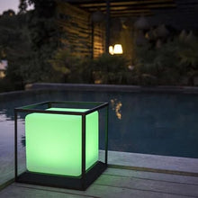 Lumisky Rechargeable solar lamp, height 37 cm, heavy skin