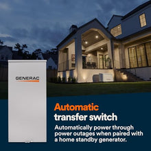 Generac 100 Amp Next Gen Automatic Generator Transfer Switch, SE Rated
