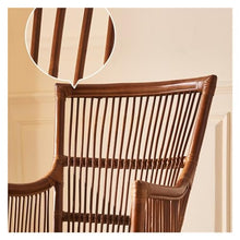 LIAN16PENG Wicker Chairs Chair Coffee Table Rattan Chair with Cushions Plant Wicker Sofa Chair Study Bedroom Chair Patio Chair