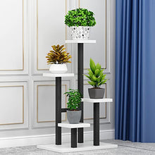 RWGOVLU Flower Rack Display Stand Planter Stand For Indoor Plants Flower Pot Stand Iron Bracket Plant Pot Holders Shelf