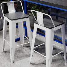 TBJEN Bar Table with Stools Set, Comfortable Kitchen Counter Height for Garden Yard Balcony Poolside Indoor(B180CM)