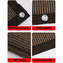 Sunblock Shade Cloth,90% Block Sun Shade Cloth with Grommets Multiple Sizes(9mx10m(29.5ftx32.8ft))