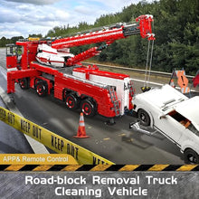 Mould King Tow Truck Technic Building Kit Red