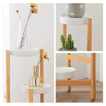 TBNLASS Plant Stand Floor Type Display Rack Flower Pot Holder Shelf Planter display Organizer Garden Balcony
