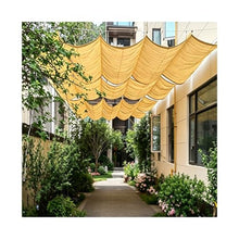 HBOOMOEM Wave Sun Shade, Telescopic Canopy Pergola Cover, Retractable Wave Canopy Pergola Cover, Includes Installation Kit; Suitable for Gazebos, Patios, and Porches.(W:3m/9.84ftxL:20m/65ft)