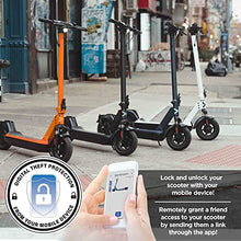 H-1 PRO Boss Foldable Electric Scooter 500W 20mph 24 Mile Range Blue