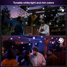 Philips Hue Festavia Globe Outdoor String Lights, 32 Bulbs, 91ft