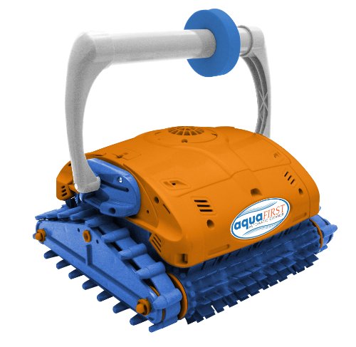 Blue Wave Aquafirst Premium Robotic Wall Climber Cleaner Orange/Blue