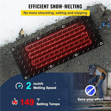 iumLeap Heated Snow Melting Mat - Winter Ice Melt Solutions for Stairs, Steps, and Doorways, 10x30inch-4 Pieces