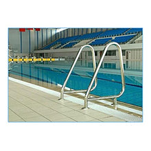 Swimming Pool handrails, Stainless Steel Pool Wall Bumpers, Swimming Pool Curve Railing Handles, Used for Indoor and Outdoor Pool handrails/As Shown / 90cm (As Shown 90cm)
