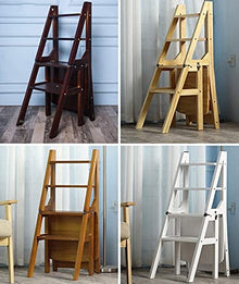 GAAHRQQQ Foldable Step Stool Folding Steps Stool Multifunction Household Ladder Stool Adult Change Shoe Bench Multifunction Flower Stand Indoor Outdoor Flower Stand Plant Stand