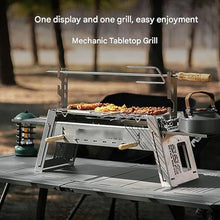 Thickened Barbecue Grill Barbecue Grill Household Stainless Steel Foldable Outdoor Portable Camping 16pcs-38