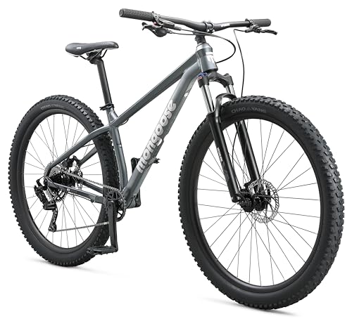 Mongoose Switchback 2 Mountain Bike 9 Speed 27.5-Inch Wheels Small Frame Grey/Switchback 2