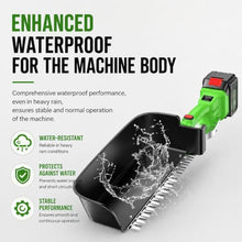 Vdniduir Electric Mowing Machine, Outdoor Hedge Cutter,with 24V Backpack Battery,for Tea Gardens/Gardeners and Farmers