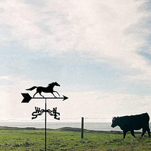 Metal Weathervane Outdoor Roof weathervane Garden Yard Decor Stainless Steel Weathercock Indicating Wind Direction Farm Scene Home Outdoor Crafts Ornaments D 35X50CM (B 35X50CM) (E 35X50CM)