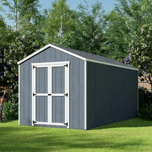 Little Cottage Co. 8x16 Value Gable Shed with Floor, Outdoor Wood Storage Do-It-Yourself Precut Kit