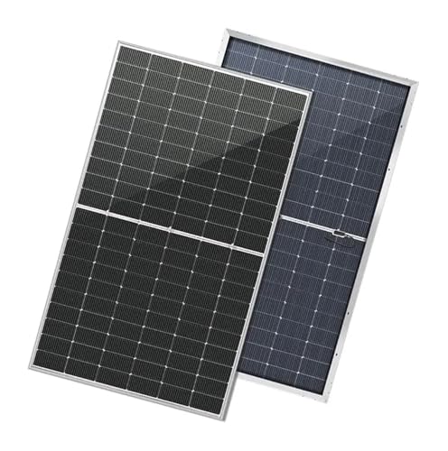 460W Bifacial Solar Panels Monocrystalline,High Efficiency Solar Panel for Charging Station,Rooftop,Household,Marine,RV(Black)