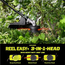 RYOBI 40V HP Brushless Whisper Series 17 in. Cordless Attachment Capable String Trimmer (Tool Only)