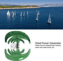 3000 Generator Kit 5 Blades Portable Vertical Axis Wind Generator with Charge Controller, Natural Power System,24v