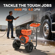NOVUS 420CC Gas Pressure Washer 4400 PSI 4.2 GPM Commercial Power Washer