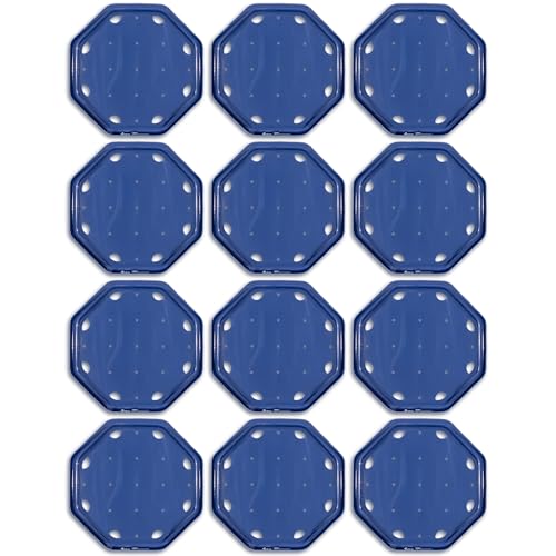 GoFloats V2 Inflatable Solar Pool Heaters for Affordable Pool Heating and Insulation - 12 Pack