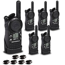 Motorola Solutions 6-Pack CLS1110 UHF 1W 1-Channel 2-Way Radio Black