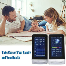 OEKFVCHVZ Digital Multifunctional CO2 PM2.5 PM1.0 PM10 HCHO TVOC Detector Thermometer Hygrometer Air Quality Analyzer Monitor