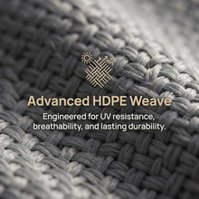 FENGZEQUAN Wave Awning, Outdoor Etractable Sun Shade Canopy Cover， with Hardware Hang Down U Shape Wave Shade Cover, Waterproof Patio Wave Shade Sail for Porch Yard Garden(W1.7*L10m/W5.57*L32.81ft)