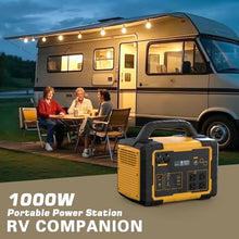 STARYLINE 1000W Portable Power Station 1024Wh LiFePO4 for Outdoor & Home