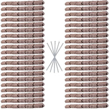 Beuta Landscape Edging | Garden Edging Border | Polyrock Bricks for Lawn edging, Flower beds, Pathways & Yard Edging– 40 Packs | Each Section Has 6 Bricks 48"L x 4"W x 2.25"H |120 Spikes|Cobblestone