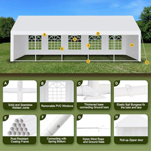 GarveeLife 20x32 FT Heavy Duty Wedding Canopy Tent White