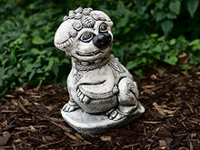 OLOMA Funny dragon ornament Stone garden dragon Baby dragon decor Mythical dragon sculpture Cement dragon statue Unique vintage dragon Lovely gift Large cement dragon statue Garden dragon sculpture