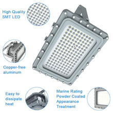 LBM CCP LED Explosion Proof Light UL844 Certified 100W 13500LM, Class I Division I Hazardous Locations Luminaires Warehouse Lighting 100-277V, IP66 (100W, 100-277V)