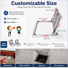 Custom Crawl Space Access Door Recessed Floor Hatch