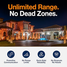 Haven Lighting 9 Series Pro Landscape Lighting Kit - Professional-Grade App Controlled Smart Lights with WiFi - Color Changing Exterior House Lighting, 8-Up LED Lights