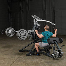 Body-Solid Free-Weight Olympic Leverage Machine Black