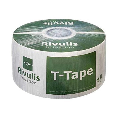 Nessagro T-Tape 5/8" Drip Tape 8 mil 12" Spacing 0.45 GPM 7,500ft Roll .#GH45843 3468-T34562FD815191